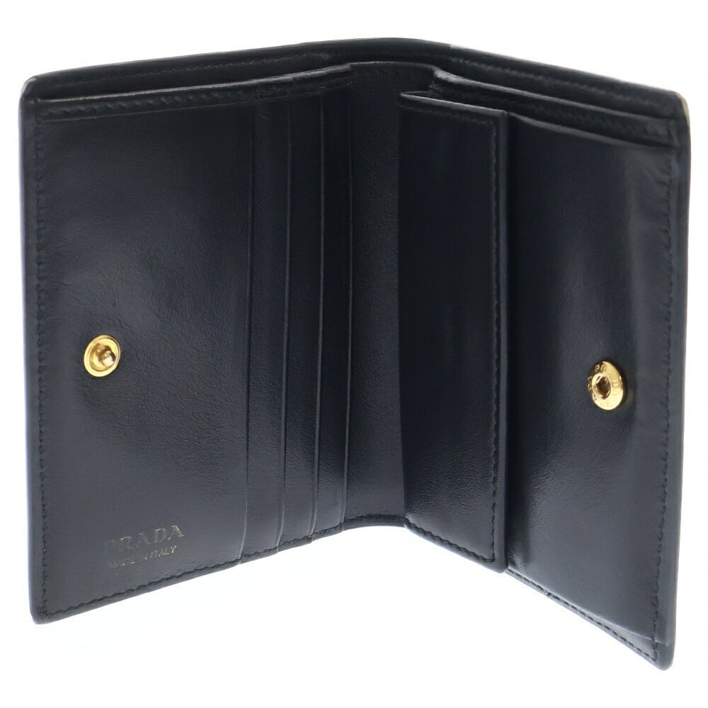 Prada Python Wallet Black Khaki Green - image 4